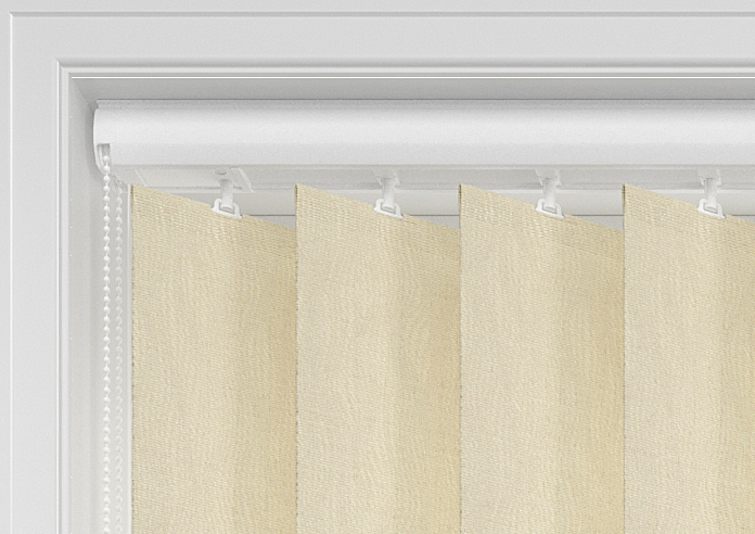 Perla, Powder White - Vertical Blind - Image 9